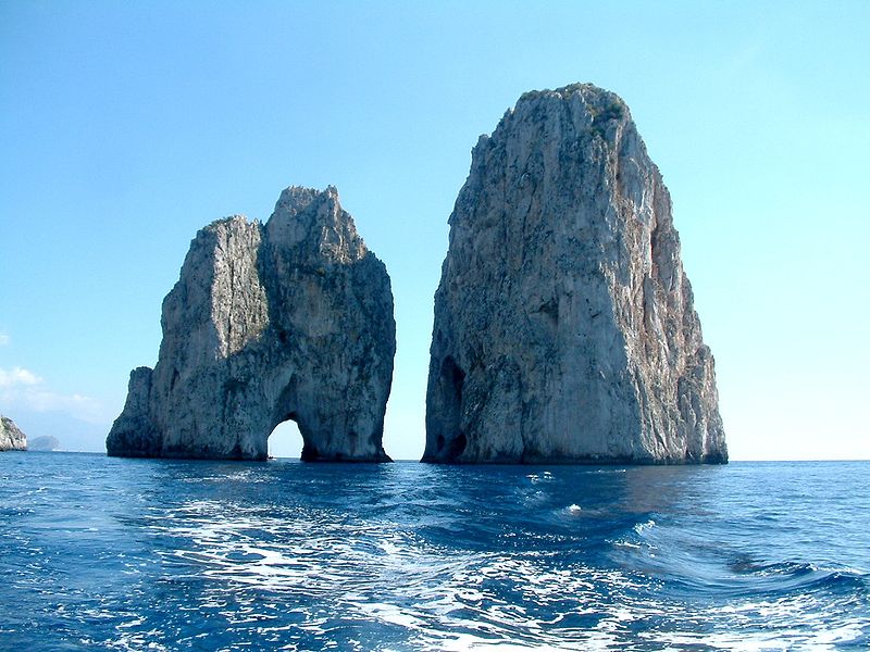 Felslandschaft bei Capri
