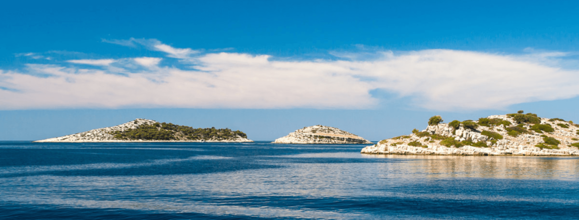 Nationalparks in Kroatien sind idelale Ziele wáhrend eines Segeltörns in der Adria