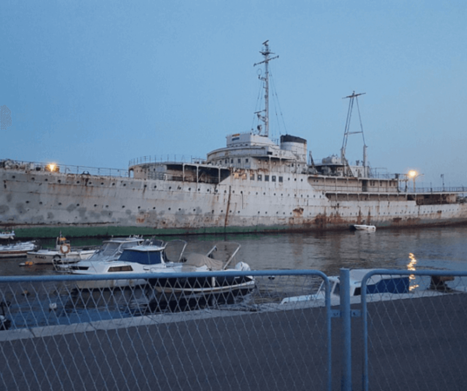 Die Galeb soll im Zuge des Kulturhauptstadt-Jahres von Rijeka zu einem Museumsschiff restauriert werden