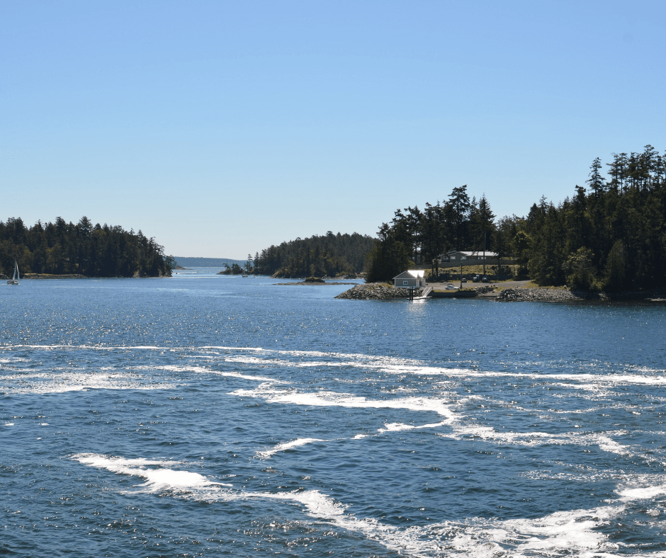 Fjord in Sidney, Kanada